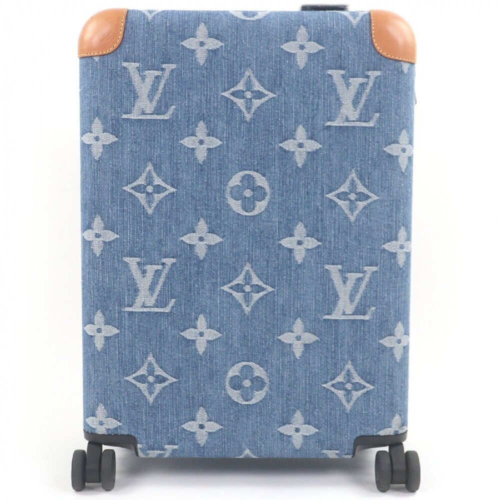Louis Vuitton Horizon Monogram Denim Leather LV Remix carry bag Blue